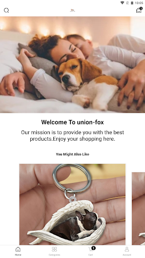 Android application Union Fox screenshort
