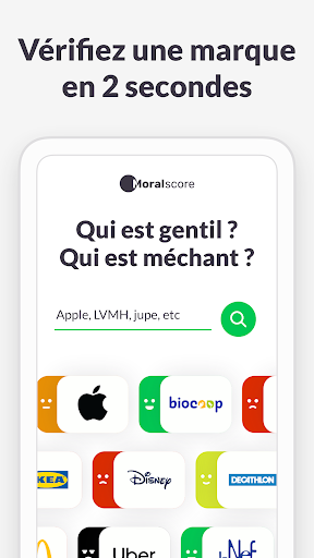 Android application Moralscore: le dessous des mar screenshort