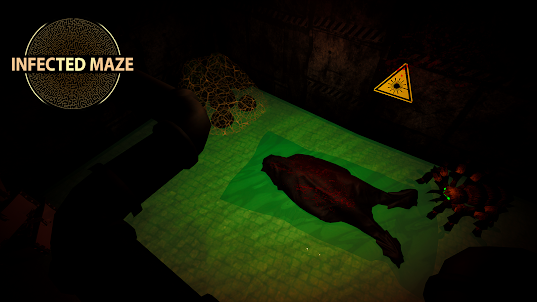 Infected Maze: Horror Games 3d