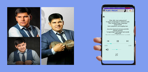 Android application Bekzod Haqqiyev mp3 2024 screenshort