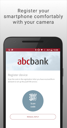 abcbank PushTAN Screen 2