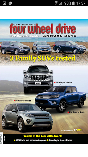 Android application NZ4WD screenshort