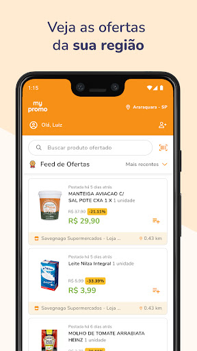 Android application My Promo screenshort