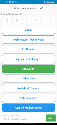 Apply to University Screen 3