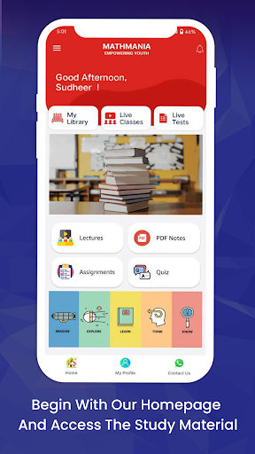 MATHMANIA (Empowering Youth) Screen 2