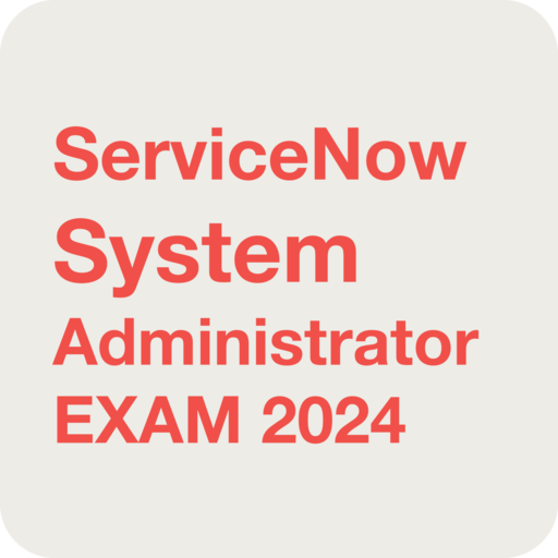 ServiceNow System Admin Exam 1.0.3 Icon