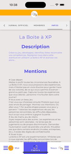 La Boite à XP Screen 3