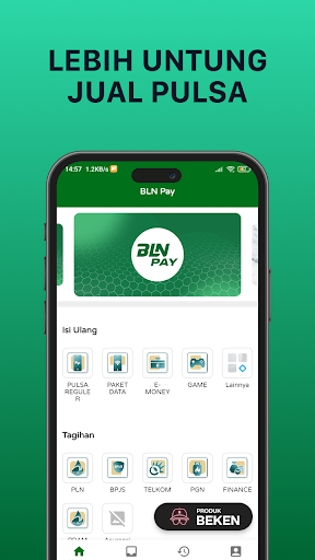 Android application BLN Pay screenshort