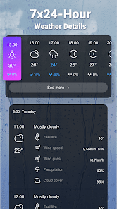 Captura 5 Tiempo & Radar: Clima local android