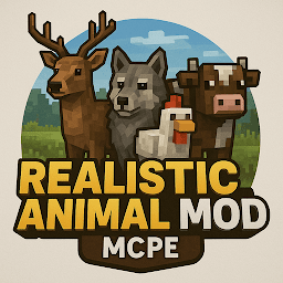 Realistic Animal Mod For MCPE