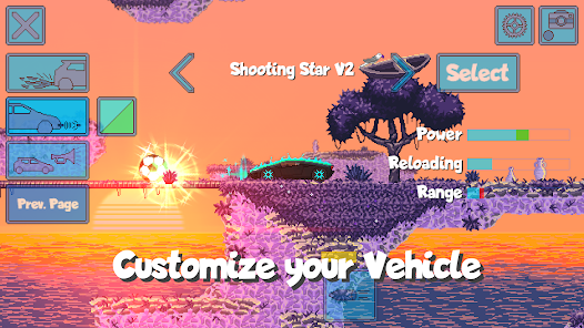 Captura de Pantalla 2 Pixel Boost League - 2D Rocket android