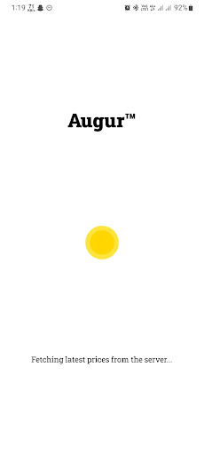 Android application Pakistan Gold Rates | Augur screenshort