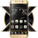 Black Gold X Launcher icon