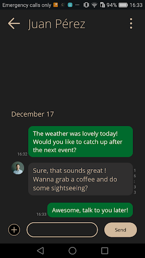 The Circle Group App Screen 3