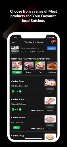 Meats4all Customer Screen 3