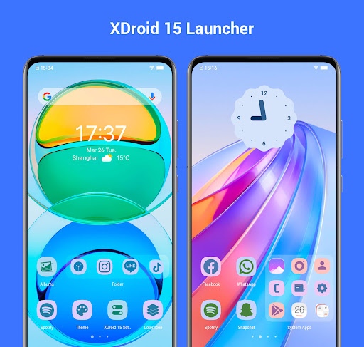 Android application XDroid 15 Launcher screenshort