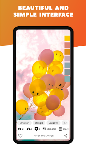 Android application Live Wallpapers, Videos + AI screenshort
