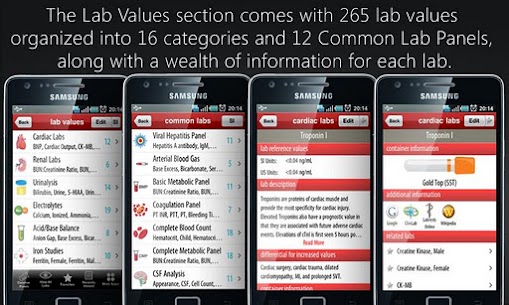 Lab Values   Medical Reference New Apk 4