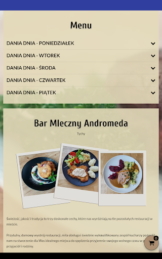 Bar Mleczny Andromeda Screen 3