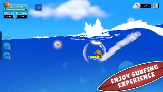 Super Surfer (by Bluestar Alliance - Hurley) - free online runner for  Android and iOS - gameplay. 