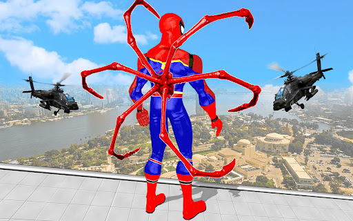 Flying Hero Superhero Rescue 1.0.20 screenshots 1
