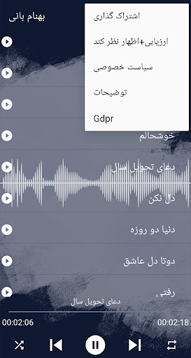 آهنگ های بهنام بانی آفلاین Screen 3