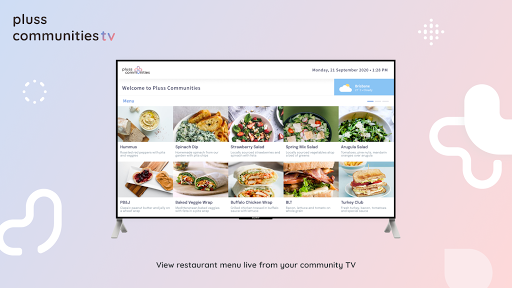 Pluss Communities TV Screen 3