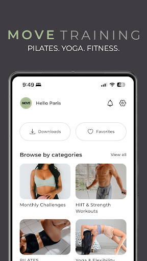 Screenshot of MOVE Training
