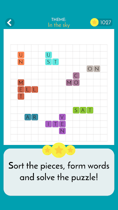 Crossword Jigsaw Puzzle - Screenshot 1