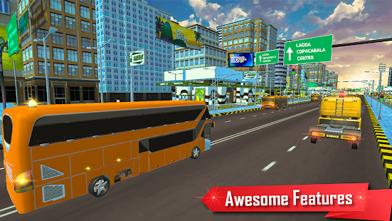 BusX Highway Racer: Traffic Racer: Bus Simulator 28.0 APK + Mod (Unlimited money) untuk android