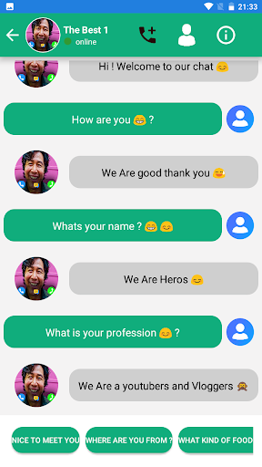 Fake call and chat doll Squid