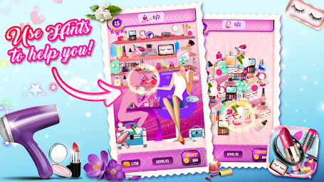 Hidden Objects Beauty Salon