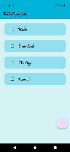 ToDoNow-lite Screen 3