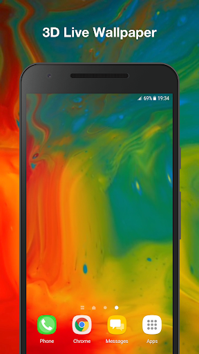 Android application Liquid Ink Live Wallpaper screenshort