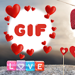 Cover Image of ダウンロード Love GIF: Romantic Animated Image 4.4.0 APK