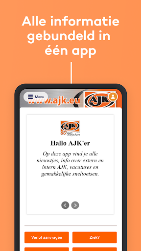 Android application AJK infobord screenshort