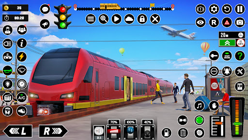 Railroad Train Simulator Games Screen 2