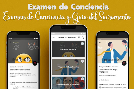 Android application Examen de Conciencia screenshort
