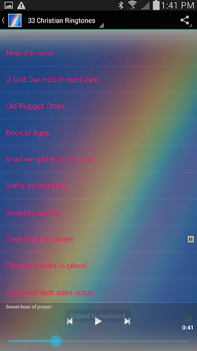 33 Christian Ringtones Awesome Screen 2
