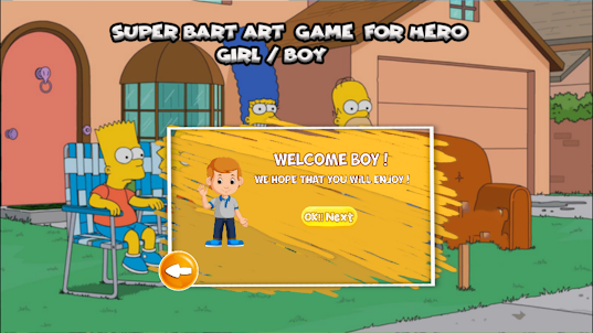 Bart Art Game