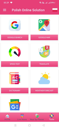 All in one Polish Online Hub Screen 3