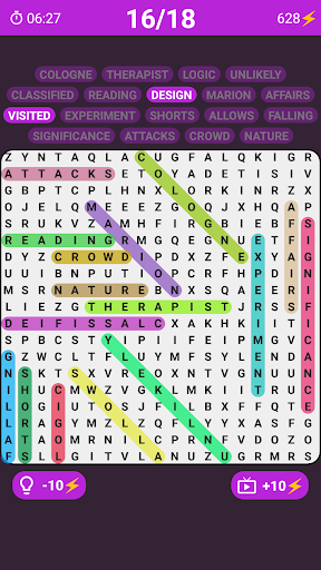 Word Search - Secret words Screen 2