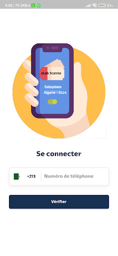 Android application Elab scanne screenshort