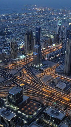 Android application burj khalifa building lwp screenshort