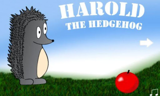 Android application Harold the Hedgehog screenshort