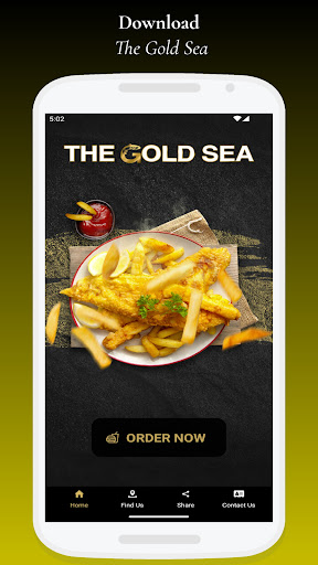 Android application The Gold Sea screenshort