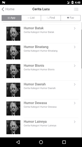 Cerita Humor Lucu Screen 3