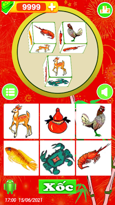 Bau Cua Xanh Android - Screenshot 1