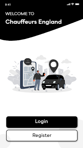 Android application Chauffeurs England screenshort