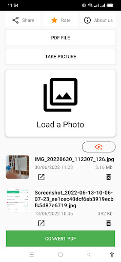 Picture to PDF - JPG to PDF